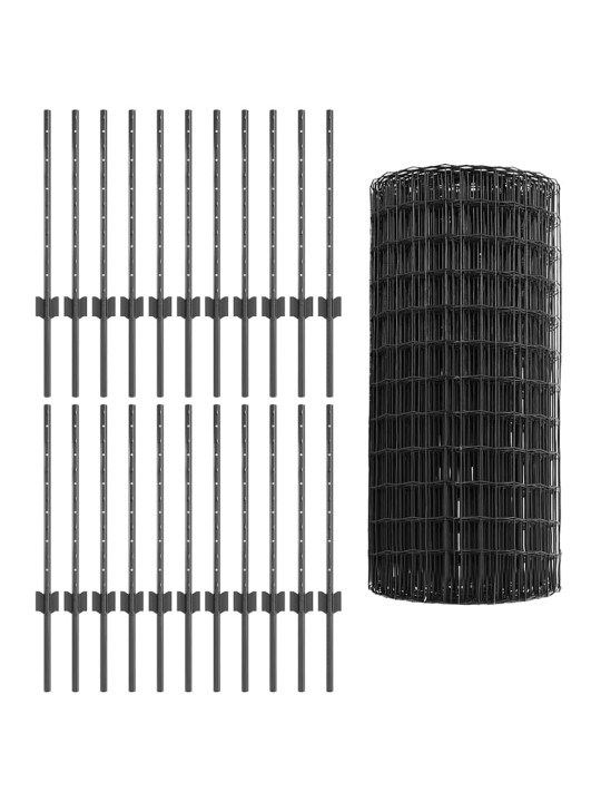 Aed koos postidega hall 0.6 x 50 m teras