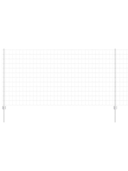 Aed koos postidega hõbedane 1.2 x 10 m teras