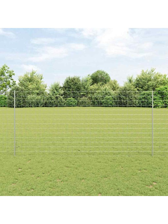 Aed koos postidega hõbedane 1.4 x 10 m teras
