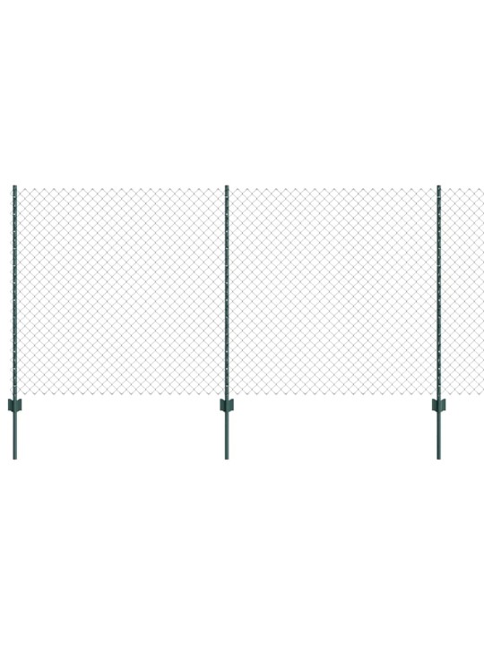 Aed koos postidega roheline 1.2 x 10 m teras