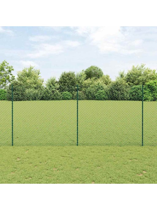 Aed koos postidega roheline 1.4 x 10 m teras