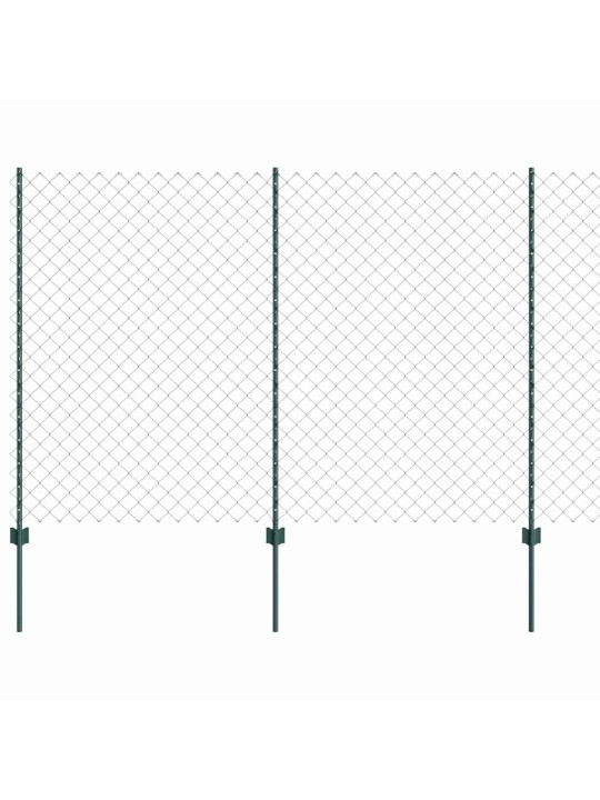 Aed koos postidega roheline 1.6 x 10 m teras