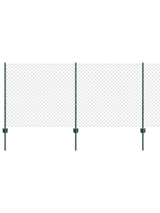 Aed koos postidega roheline 1 x 25 m teras