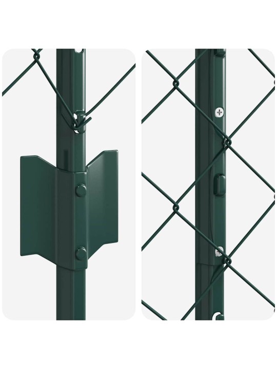 Aed koos postidega roheline 1 x 25 m teras