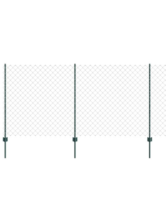 Aed koos postidega roheline 1.2 x 25 m teras