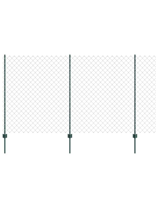 Aed koos postidega roheline 1.4 x 25 m teras