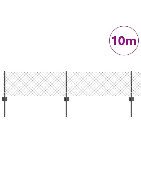 Aed koos postidega hall 0.4 x 10 m teras