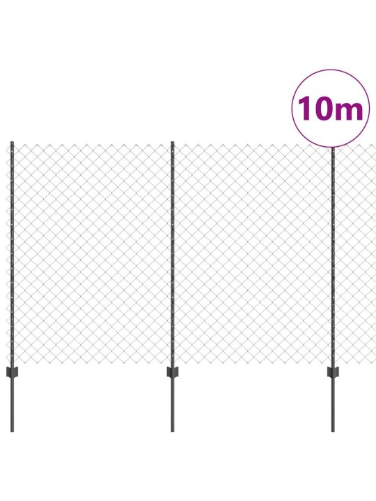 Aed koos postidega hall 1.5 x 10 m teras