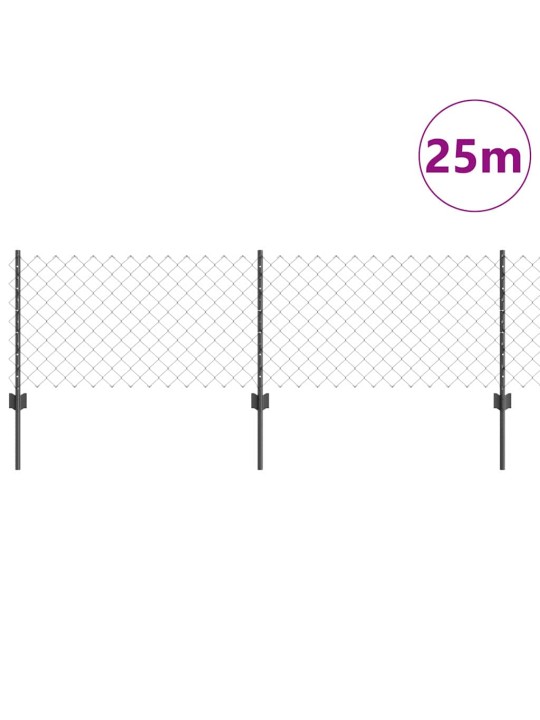 Aed koos postidega hall 0.6 x 25 m teras