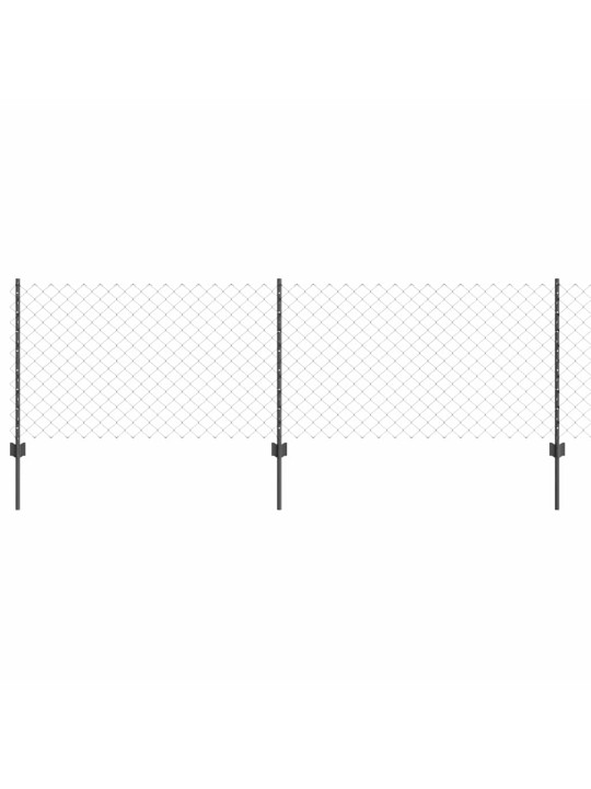 Aed koos postidega hall 0.8 x 25 m teras
