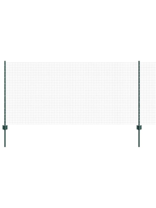 Aed koos postidega roheline 1 x 10 m teras