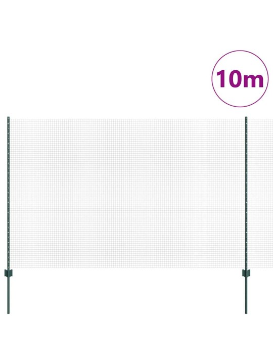 Aed koos postidega roheline 1.5 x 10 cm teras