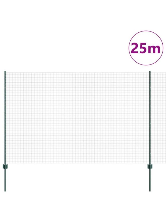 Aed koos postidega roheline 1.5 x 25 m teras