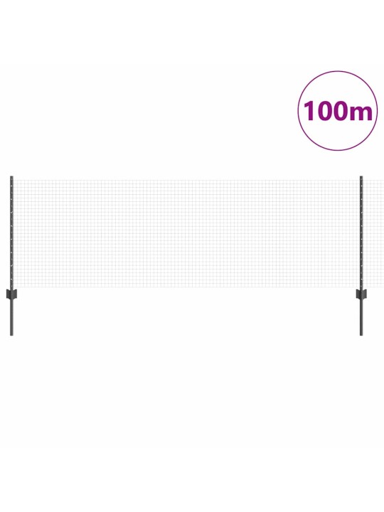 Aed koos postidega hall 0.8 x 100 m teras