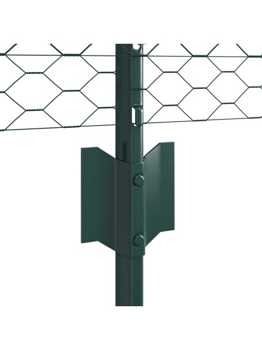Aed koos postidega roheline 0.5 x 10 m teras