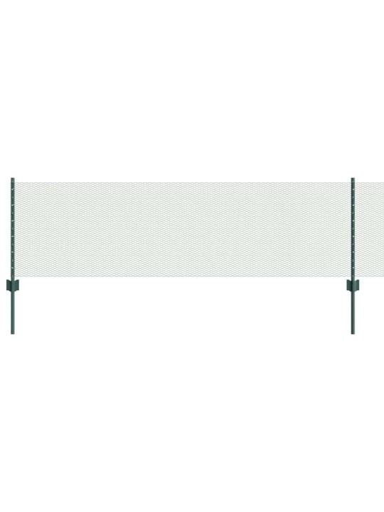 Aed koos postidega roheline 0.6 x 10 m teras