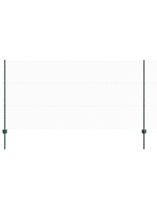 Aed koos postidega roheline 1.2 x 10 m teras