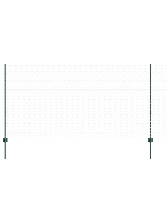 Aed koos postidega roheline 1.2 x 10 m teras