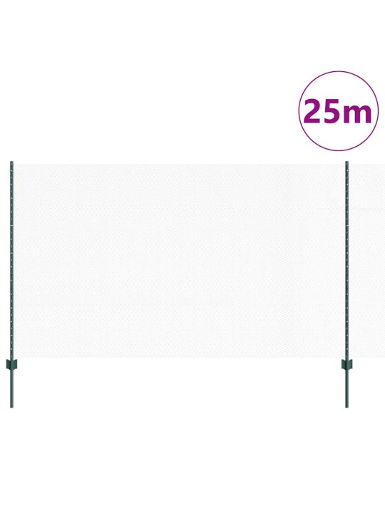 Aed koos postidega roheline 1.4 x 10 m teras
