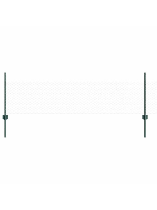 Aed koos postidega roheline 0.5 x 25 m teras