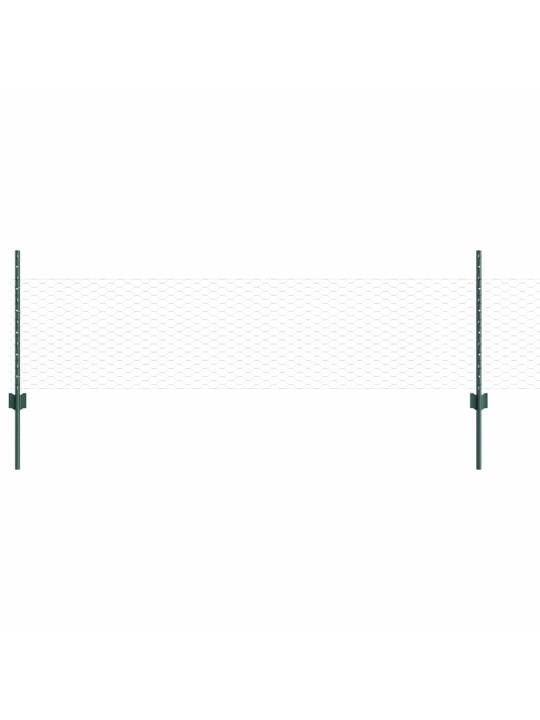 Aed koos postidega roheline 0.5 x 25 m teras