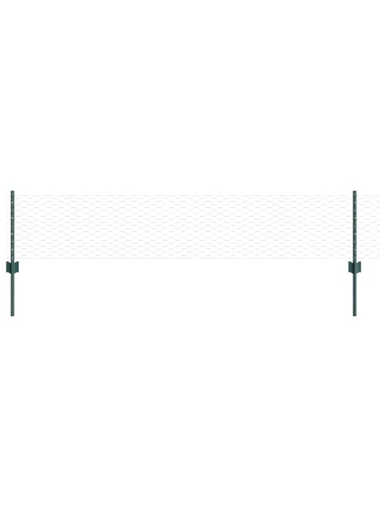 Aed koos postidega roheline 0.4 x 50 m teras
