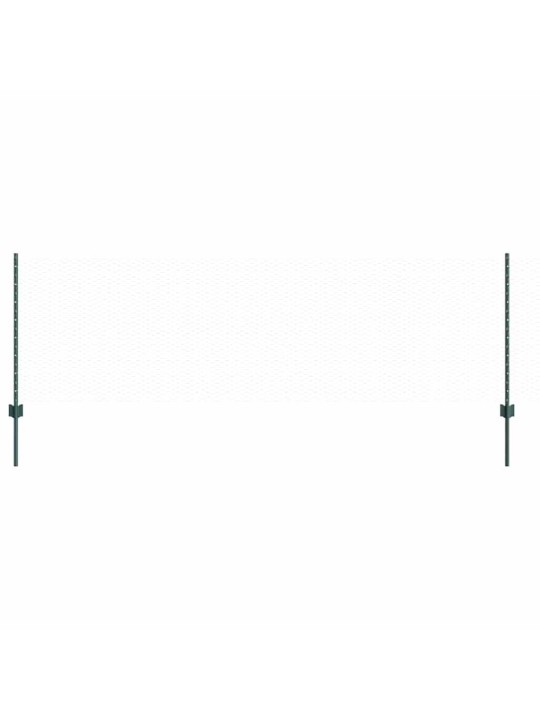 Aed koos postidega roheline 0.8 x 50 m teras