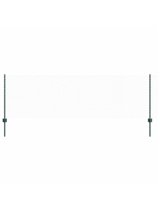 Aed koos postidega roheline 0.8 x 50 m teras