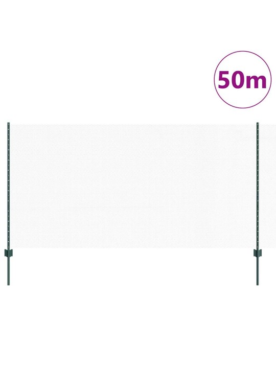 Aed koos postidega roheline 1.2 x 50 m teras