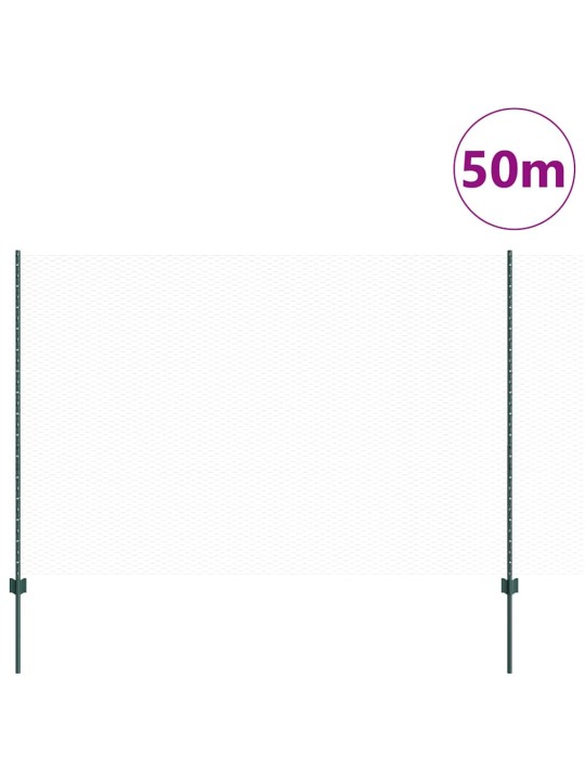 Aed koos postidega roheline 1.5 x 50 m teras
