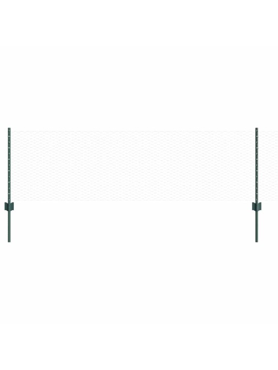 Aed koos postidega roheline 0.6 x 100 m teras