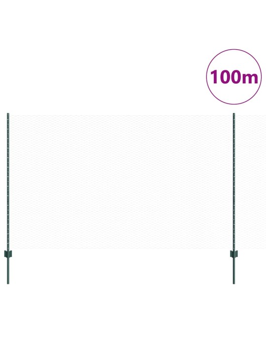 Aed koos postidega roheline 1.4 x 100 m teras