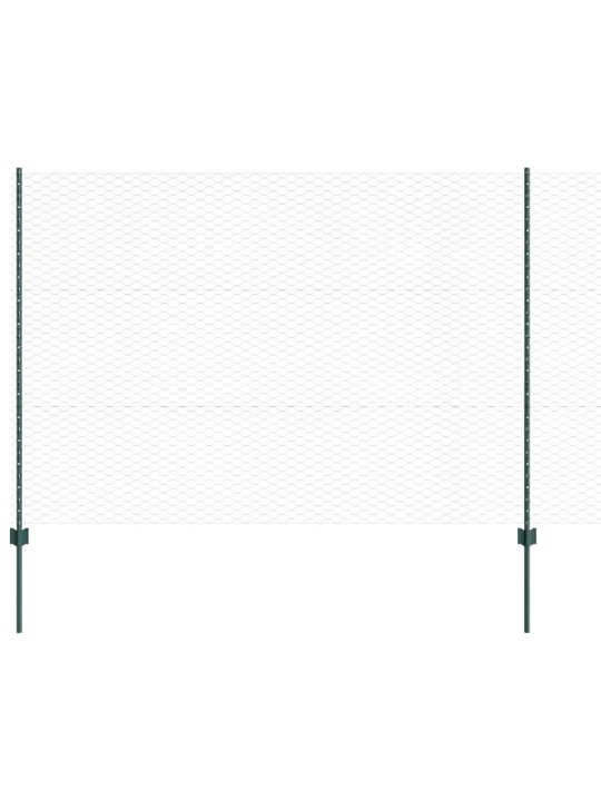 Aed koos postidega roheline 1.5 x 100 m teras