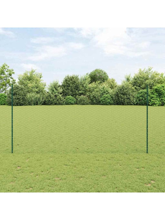 Aed koos postidega roheline 1.5 x 100 m teras