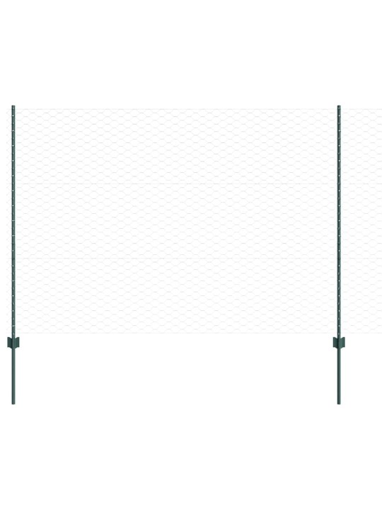 Aed koos postidega roheline 1.5 x 100 m teras