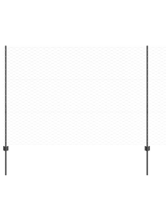 Aed koos postidega hall 1.5 x 10 m teras