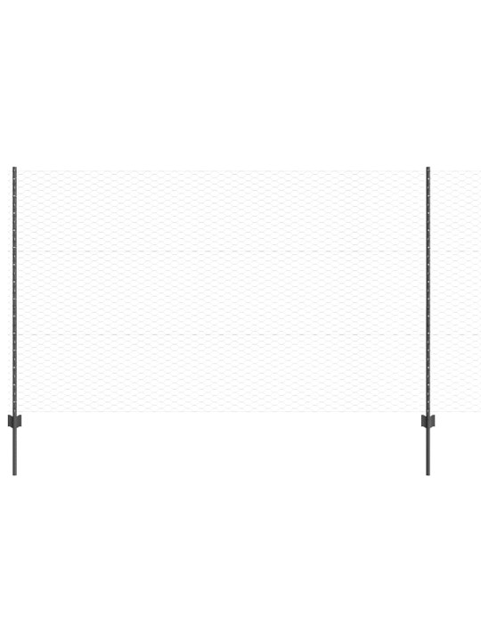 Aed koos postidega hall 1.4 x 25 m teras