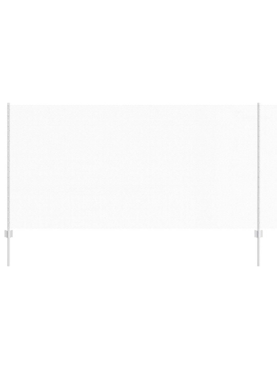 Aed koos postidega hõbedane 1.2 x 10 m teras