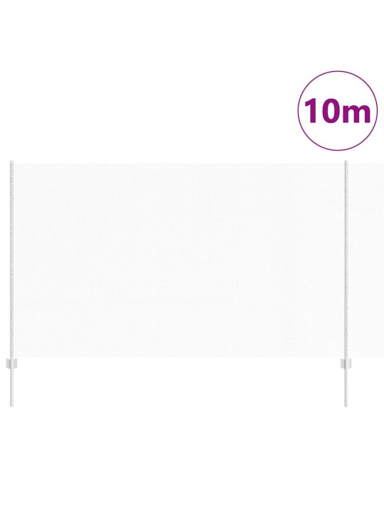 Aed koos postidega hõbedane 1.4 x 10 m teras