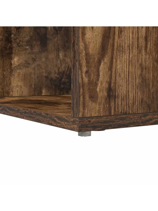 Nurgalaud suitsutatud tamm 101,5 x 149,5 x 149,5 cm tehispuit