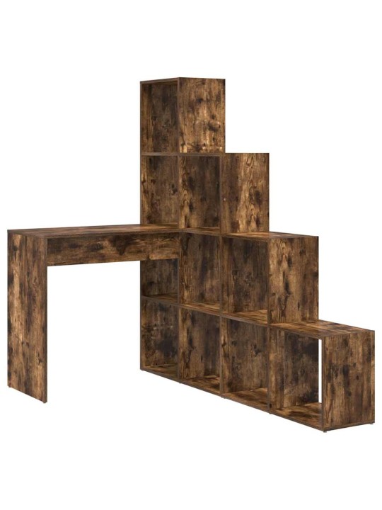 Nurgalaud suitsutatud tamm 101,5 x 149,5 x 149,5 cm tehispuit