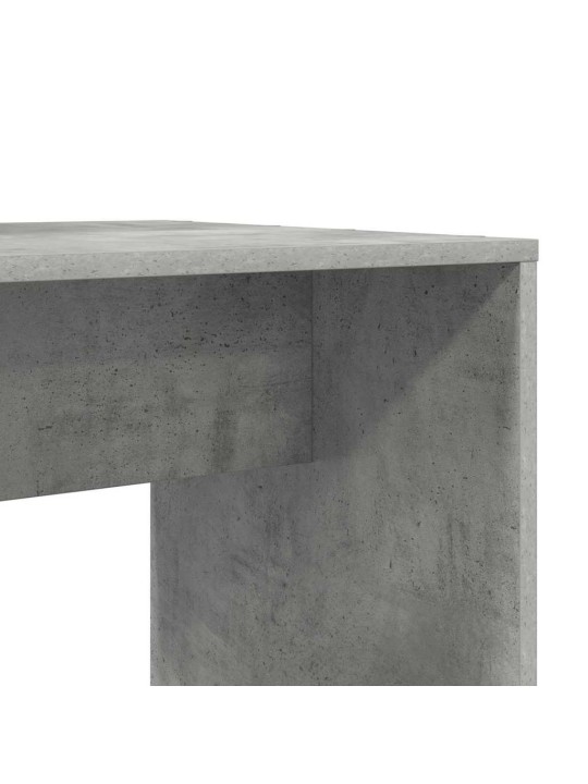 Laud riiuliga betoonihall 138.5 x 55 x 143 cm tehispuit
