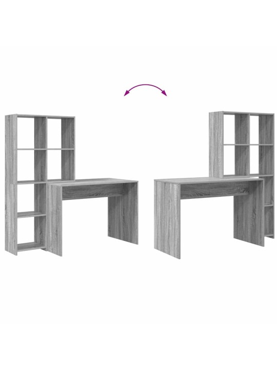 Laud riiuliga hall sonoma 138.5 x 55 x 143 cm tehispuit