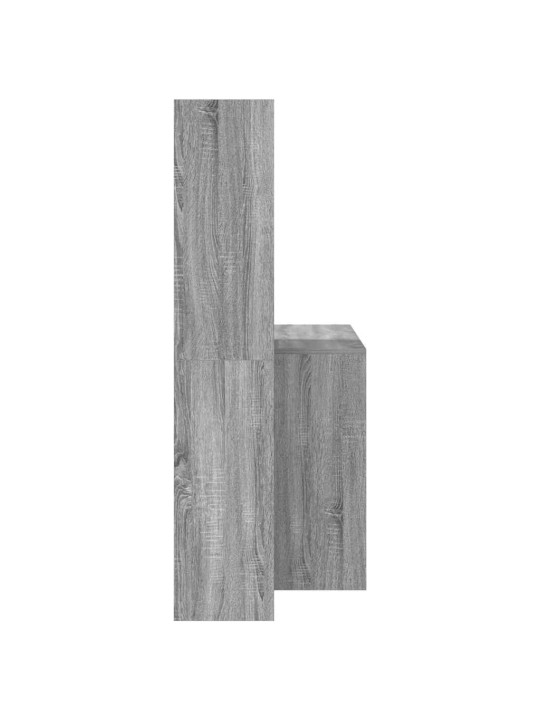 Laud riiuliga hall sonoma 138.5 x 55 x 143 cm tehispuit