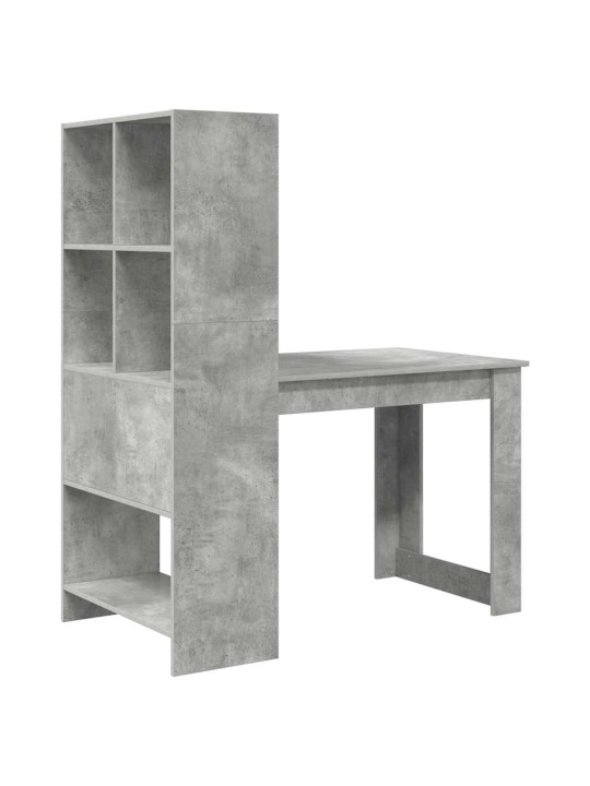 Laud riiuliga betoonhall 122 x 67 x 145 cm tehispuit