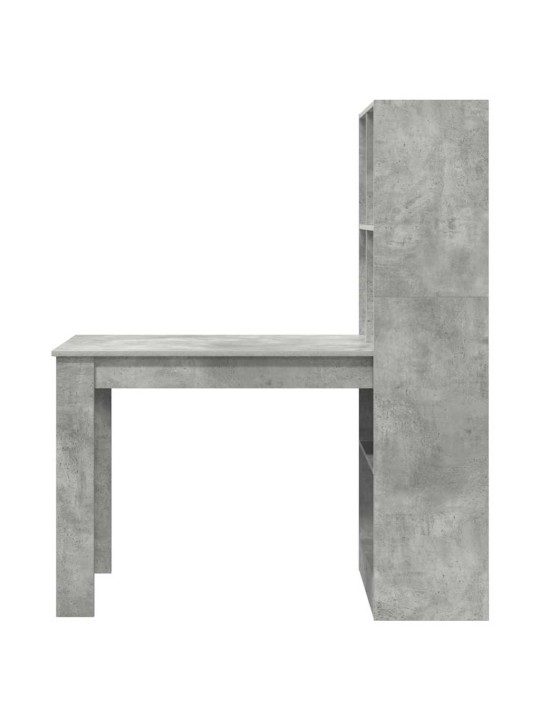 Laud riiuliga betoonhall 122 x 67 x 145 cm tehispuit
