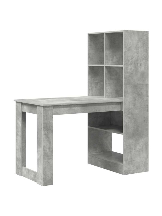 Laud riiuliga betoonhall 122 x 67 x 145 cm tehispuit