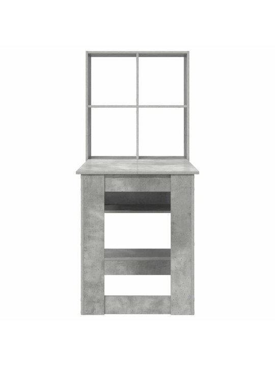 Laud riiuliga betoonhall 122 x 67 x 145 cm tehispuit