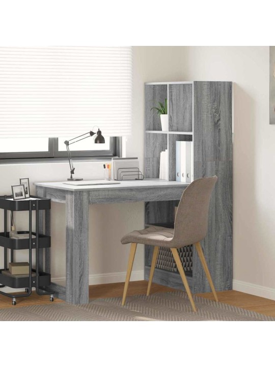 Laud riiuliga hall sonoma 122 x 67 x 145 cm tehispuit