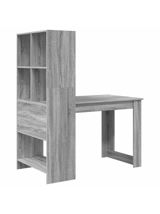 Laud riiuliga hall sonoma 122 x 67 x 145 cm tehispuit